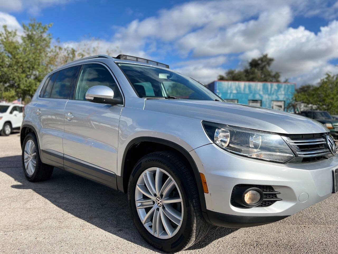 2013 Volkswagen Tiguan for sale at J-R Auto Sales LLC in Houston, TX