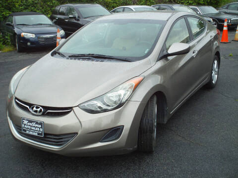 2013 Hyundai Elantra for sale at Marlboro Auto Sales in Capitol Heights MD