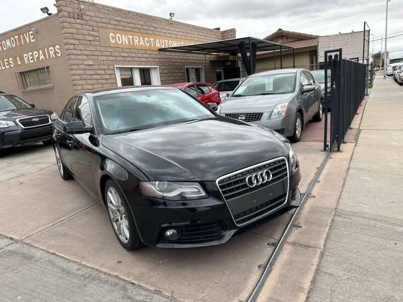 2011 Audi A4 for sale at CONTRACT AUTOMOTIVE in Las Vegas NV
