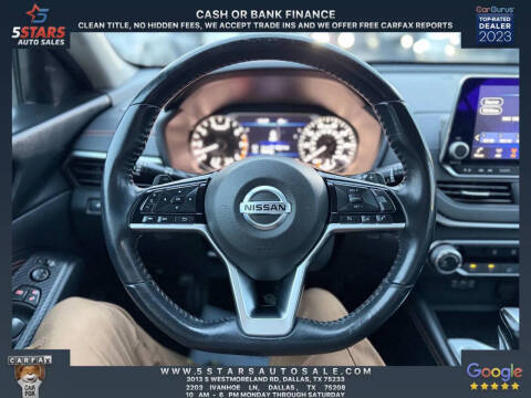 2019 Nissan Altima 2.5 SR