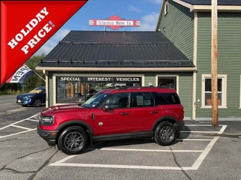 2021 Ford Bronco Sport for sale at SCHURMAN MOTOR COMPANY in Lancaster NH