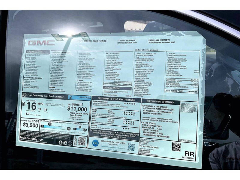 2026 GMC Yukon Denali