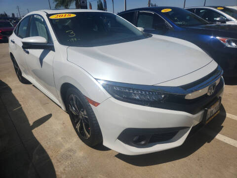 2018 Honda Civic for sale at Plascencia Auto Sales in Livingston CA