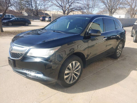 2014 Acura MDX for sale at Short Line Auto Inc in Rochester MN