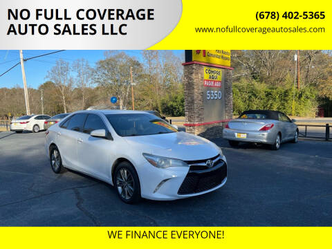 2016 Toyota Camry for sale at NO FULL COVERAGE AUTO SALES LLC in Austell GA