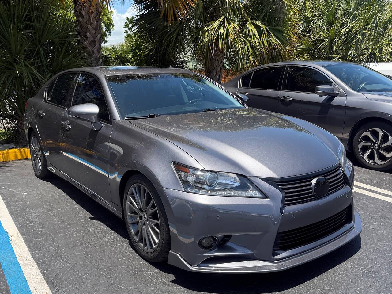 2013 Lexus GS 350 Base 4dr Sedan - Nebula Gray Pearl exterior view 3