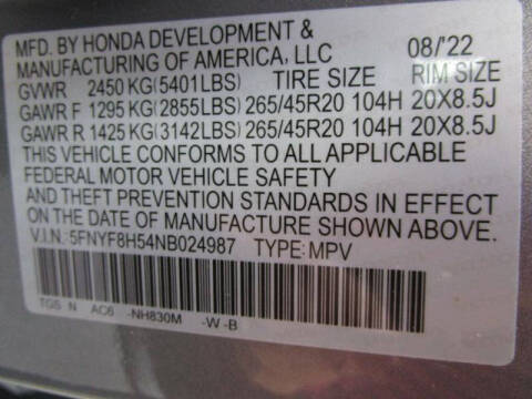 2022 Honda Passport EX-L