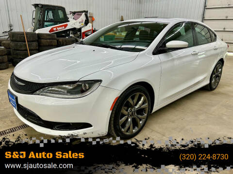 2016 Chrysler 200 for sale at S&J Auto Sales in South Haven MN