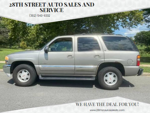 2002 GMC Yukon for sale at 28th St Auto Sales & Service in Wilmington DE