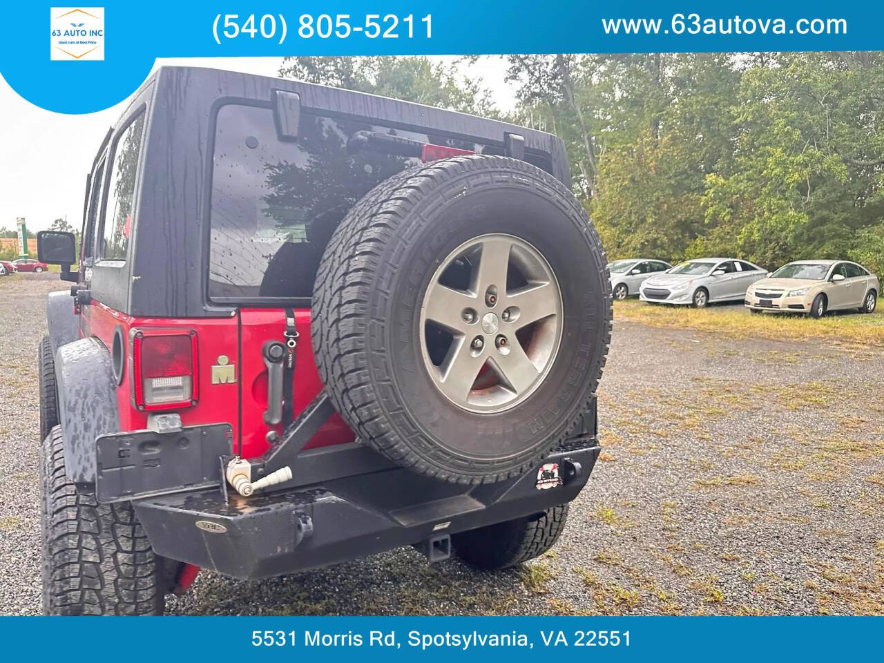 2007 Jeep Wrangler Unlimited for sale at 63 Auto Inc in Spotsylvania, VA