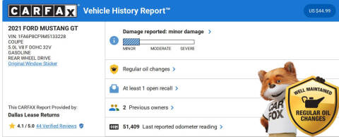 2021 Ford Mustang GT