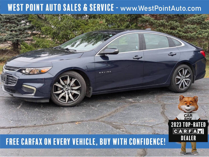 2017 Chevrolet Malibu for sale at West Point Auto Sales & Service in Mattawan MI