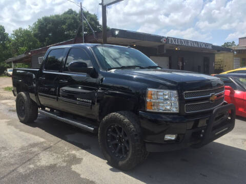 2013 Chevrolet Silverado 1500 for sale at Texas Luxury Auto in Houston TX