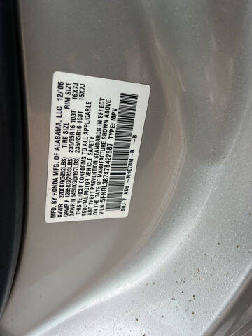 2007 Honda Odyssey EX-L w/DVD