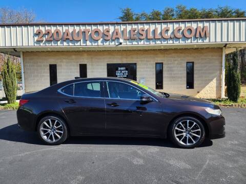 2015 Acura TLX for sale at 220 Auto Sales LLC in Madison NC