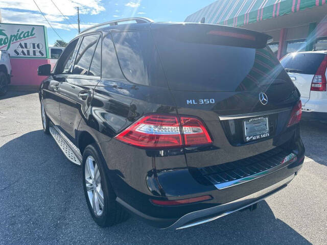 2013 Mercedes-Benz M-Class for sale at Tropical Auto Sales in North Palm Beach, FL