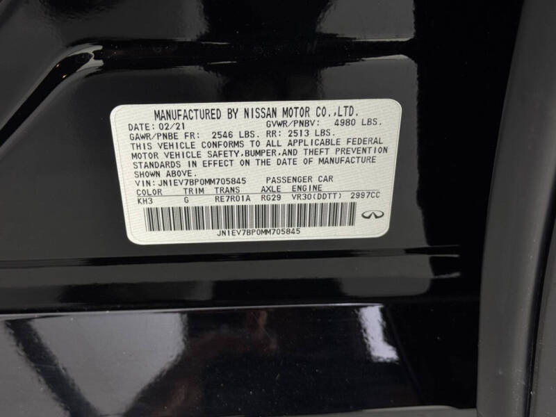 2021 Infiniti Q50 Luxe