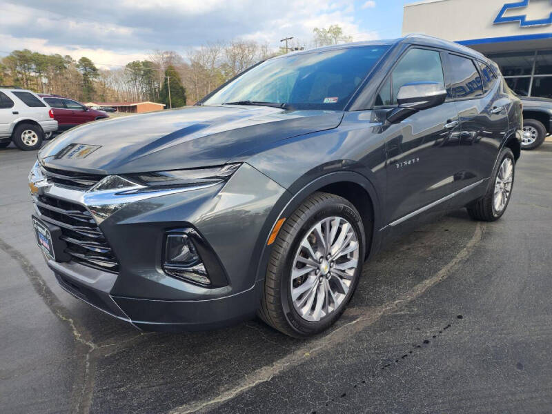 Used 2020 Chevrolet Blazer Premier with VIN 3GNKBLRS4LS617785 for sale in West Point, VA