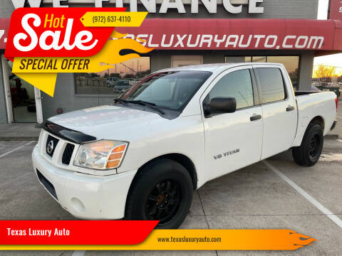 2007 Nissan Titan for sale at Texas Luxury Auto in Cedar Hill TX