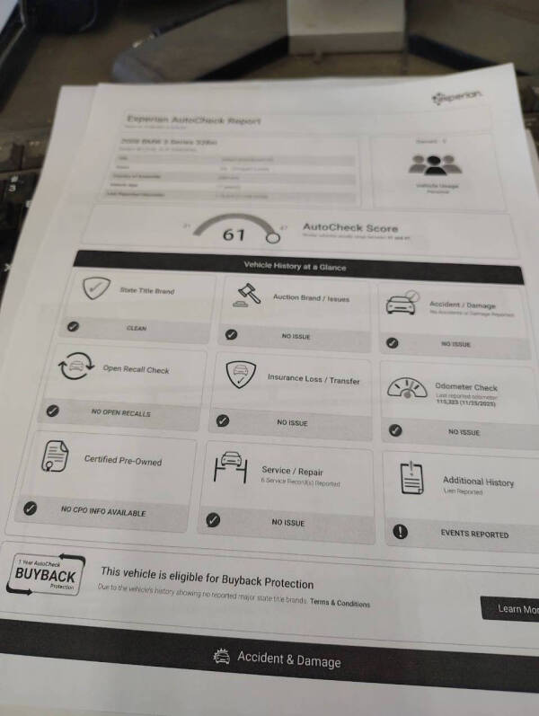2008 BMW 3 Series 328xi
