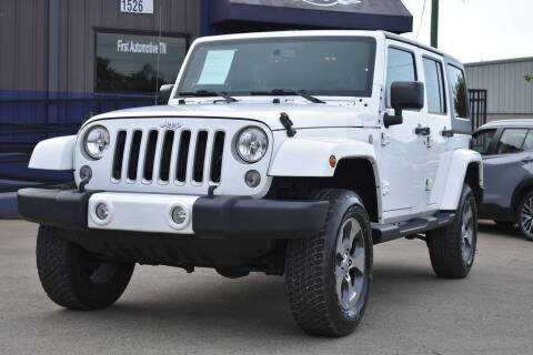 2016 Jeep Wrangler Unlimited Sahara