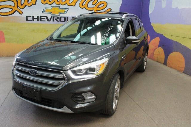 Used 2017 Ford Escape Titanium with VIN 1FMCU9J99HUE27485 for sale in Grand Ledge, MI