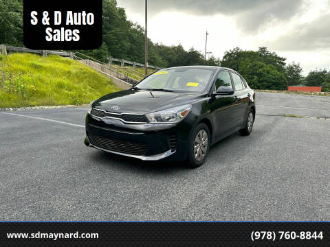 2018 Kia Rio for sale at S & D Auto Sales in Maynard MA