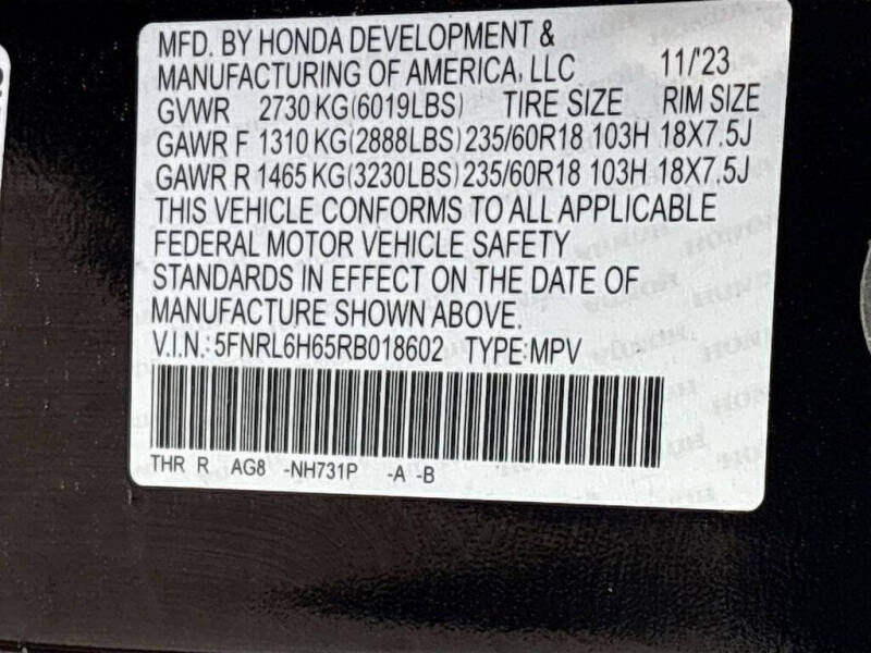 2024 Honda Odyssey EX-L