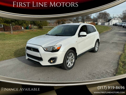 2015 Mitsubishi Outlander Sport for sale at First Line Motors in Brownsburg IN