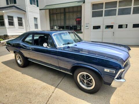 navy blue chevy nova ss