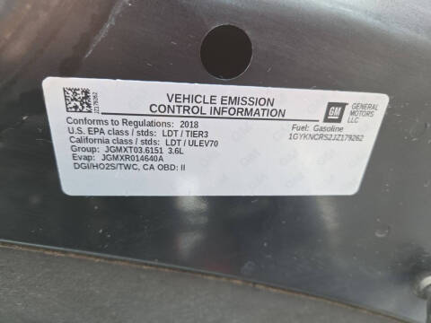 2018 Cadillac XT5 Luxury