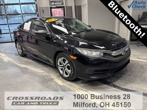 2018 Honda Civic for sale at Crossroads Car and Truck - Crossroads Car & Truck - Mulberry in Milford OH