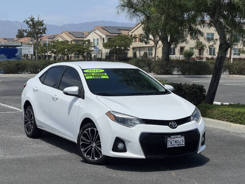 2016 Toyota Corolla S Plus