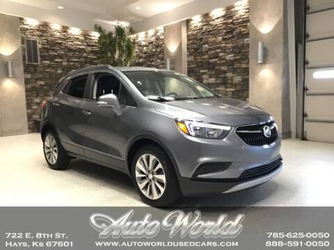 2019 Buick Encore for sale at Auto World Used Cars in Hays KS