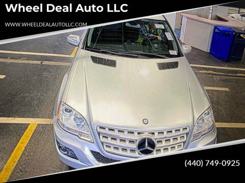 2010 Mercedes-Benz M-Class for sale at Wheel Deal Auto LLC in Elyria OH