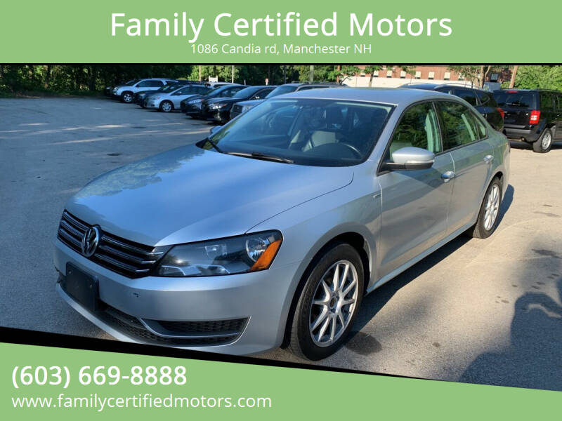 2015 Volkswagen Passat 1.8T Wolfsburg Edition PZEV