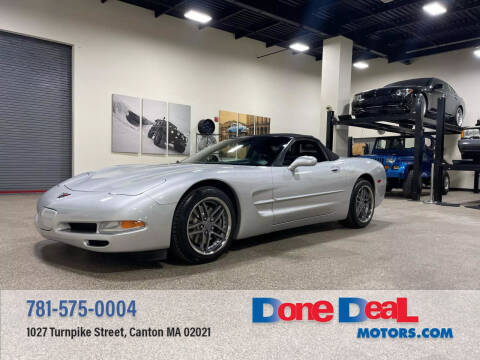 2002 Chevrolet Corvette for sale at DONE DEAL MOTORS in Canton MA