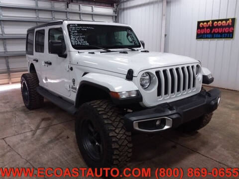 2019 Jeep Wrangler Unlimited for sale at East Coast Auto Source Inc. in Bedford VA