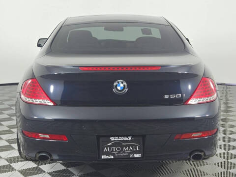 2009 BMW 6 Series 650i