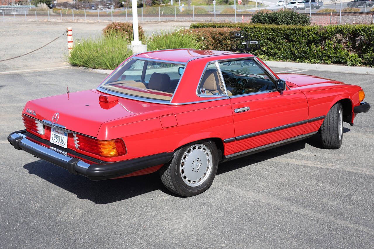 1987 Mercedes-Benz 560-Class for sale at DE AUTOS INC in San Juan Capistrano, CA