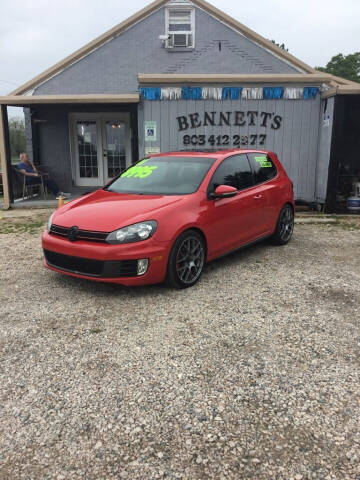 2011 Volkswagen GTI for sale at Bennett Etc. in Richburg SC