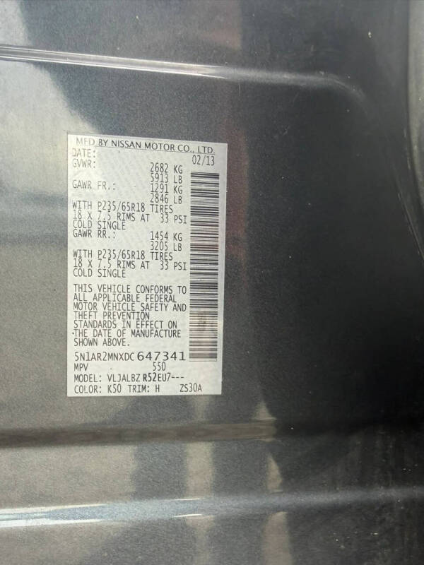 2013 Nissan Pathfinder