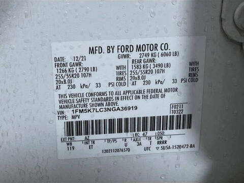 2022 Ford Explorer King Ranch