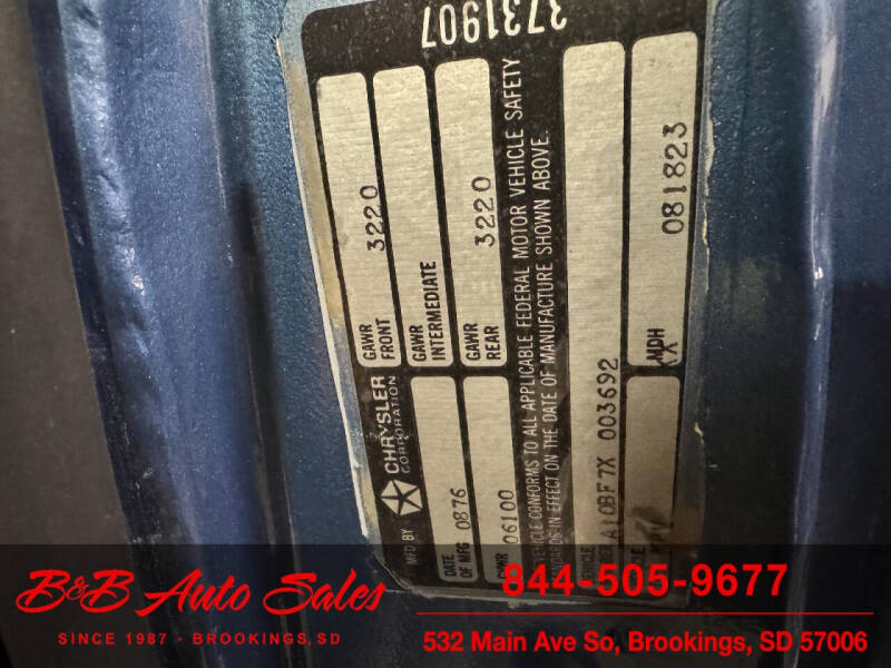 1977 Dodge Ramcharger