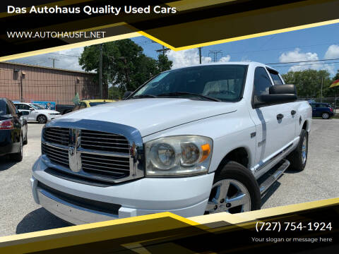 2008 Dodge Ram 1500 for sale at Das Autohaus Quality Used Cars in Clearwater FL