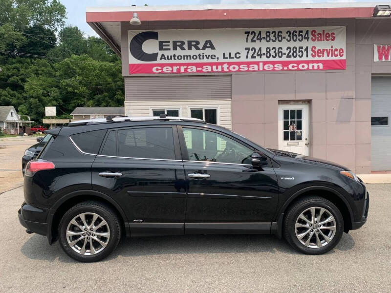 2016 Toyota RAV4 Hybrid for sale at Cerra Automotive LLC in Greensburg PA