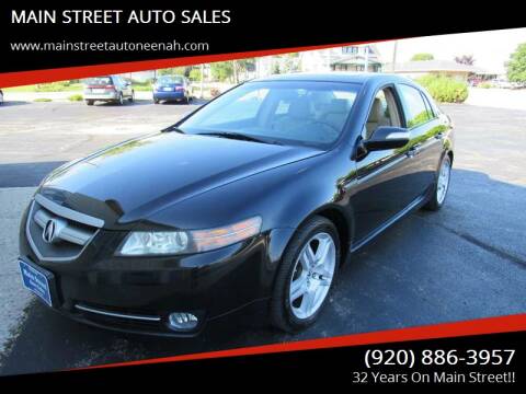 2007 Acura TL for sale at MAIN STREET AUTO SALES in Neenah WI