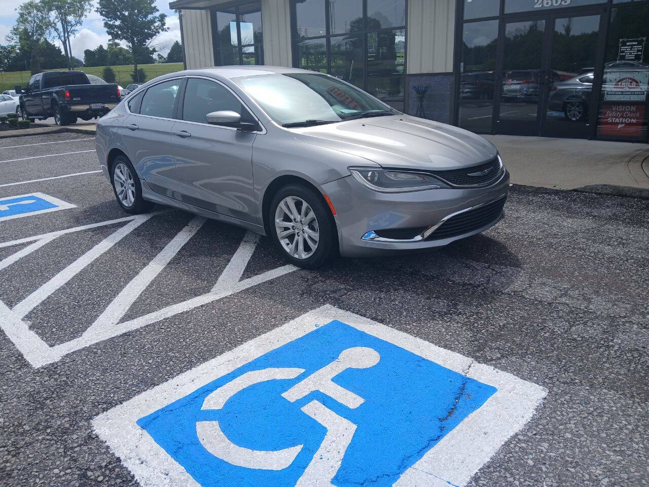 Silver 2015 Chrysler 200 Limited Limited 4dr Sedan 2