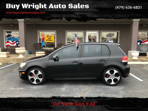 2011 Volkswagen GTI for sale at Buy Wright Auto Sales in Rogers AR