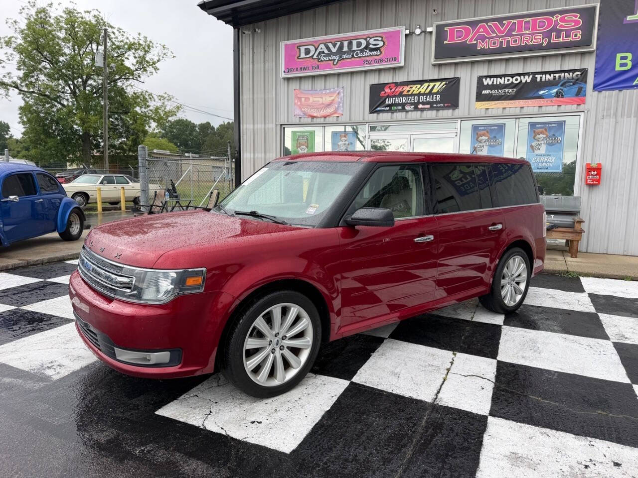 Ruby Red Metallic Tinted Clearcoat 2018 Ford Flex SEL SEL 4dr Crossover 2